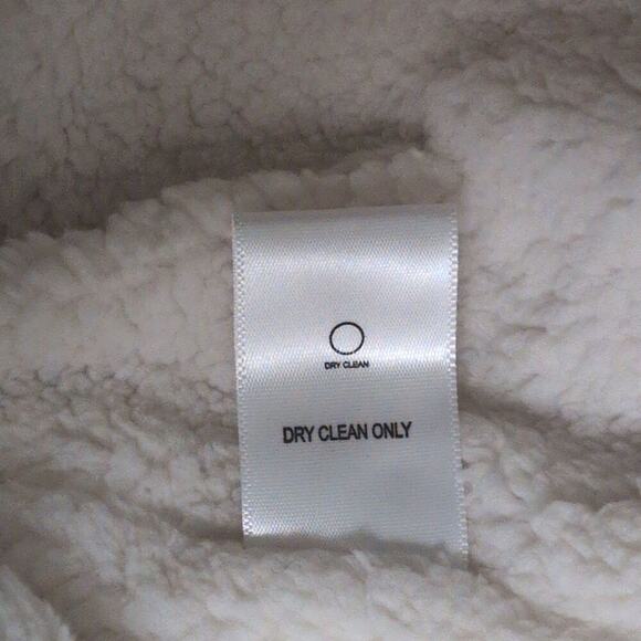 NWT Eden Society Burgundy Quilted Hooded Parka Jacket Drawstring Size S - Picture 10 of 12